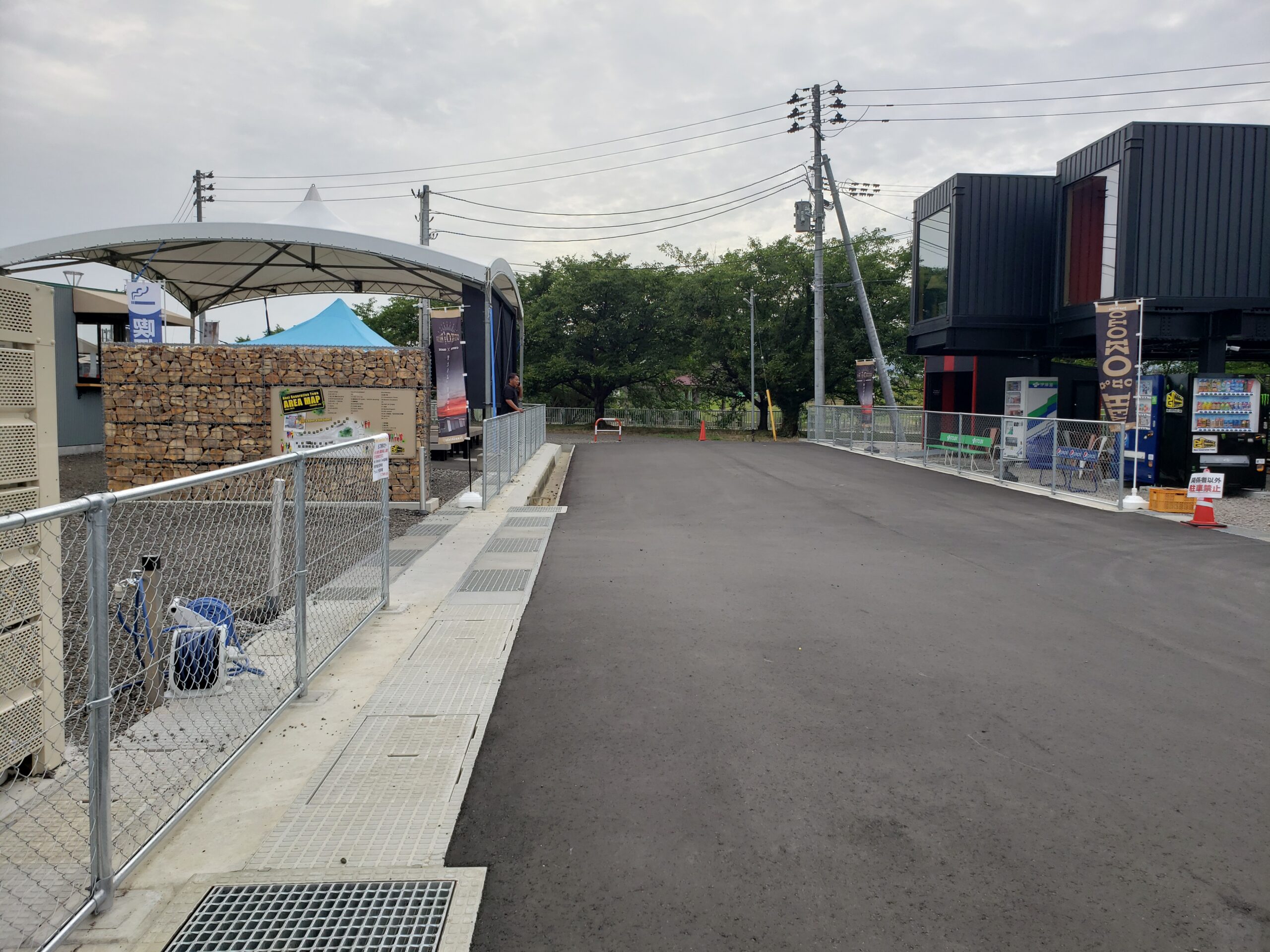 「Next Generation Town」駐車場