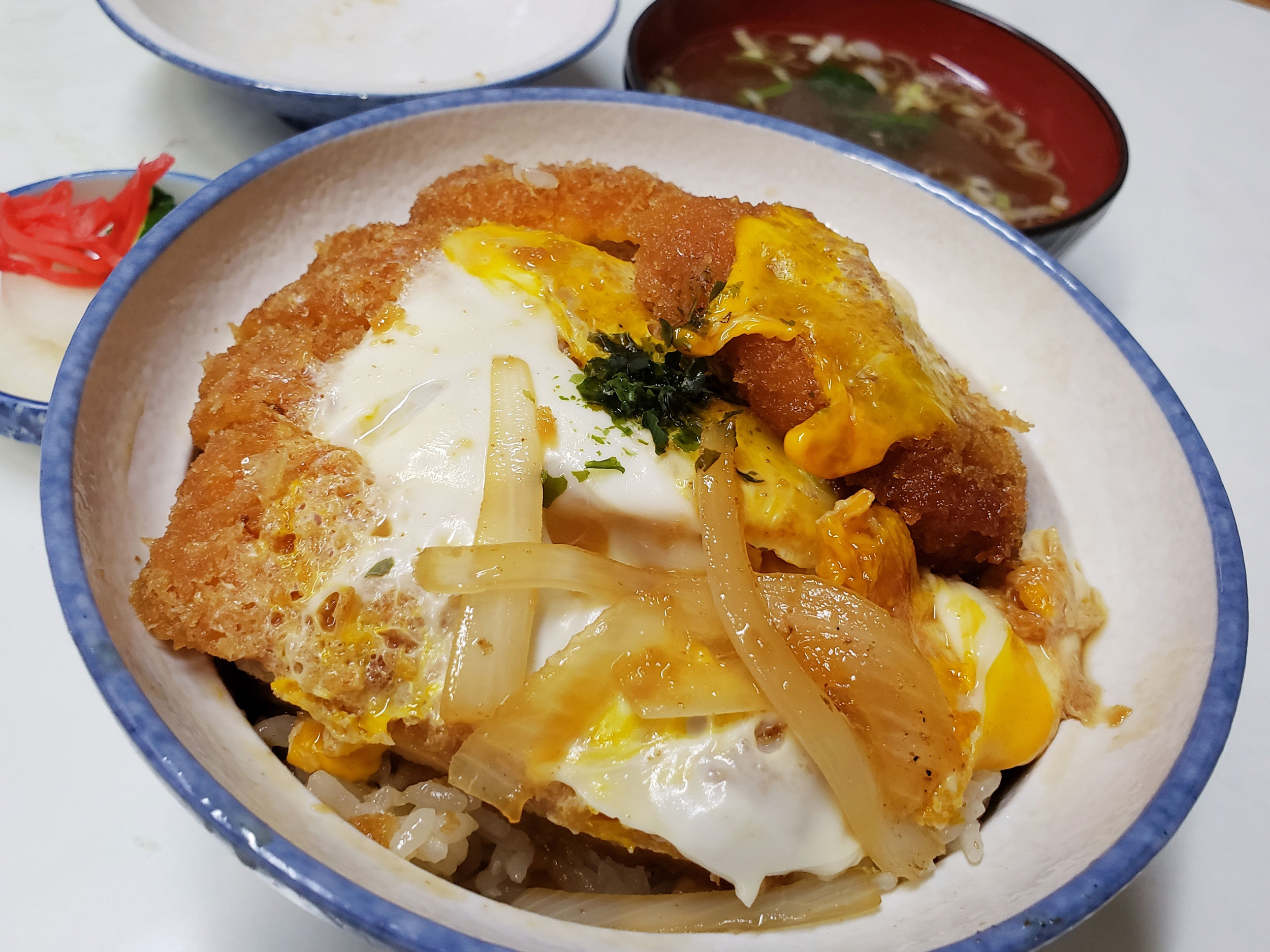 「岩戸屋」カツ丼