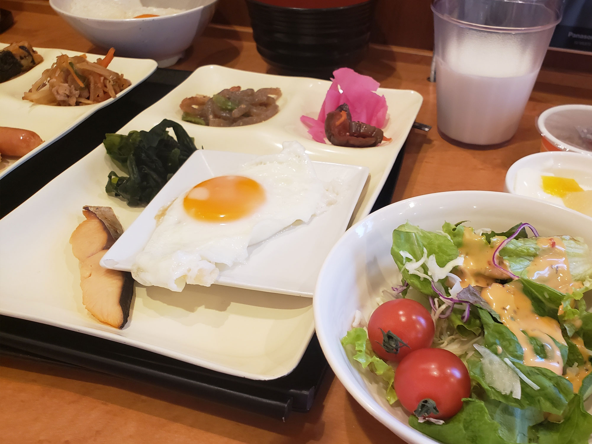 「ホテルビジネスイン上越」朝食バイキング