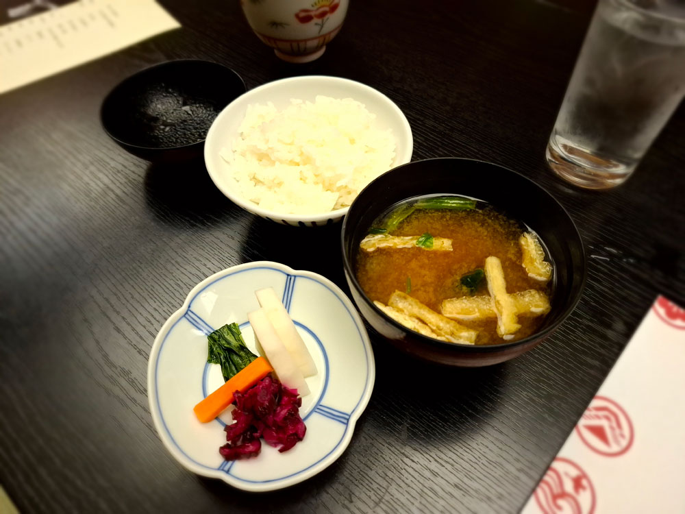 富士屋の夕食 ごはんもの