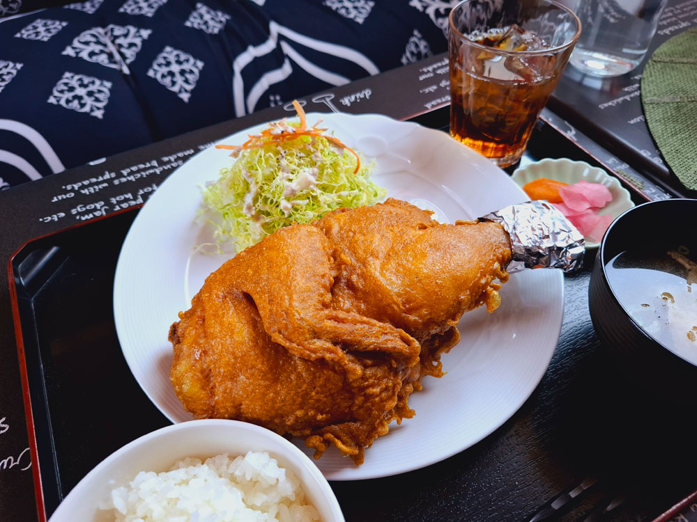 らまいろ升潟店 半身揚げ