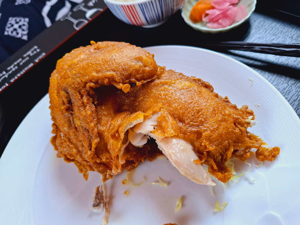 半身揚げ