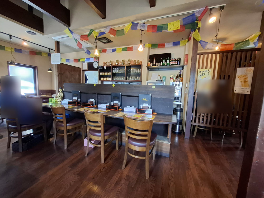 アジアンダイニングブッダ新潟東店 店内