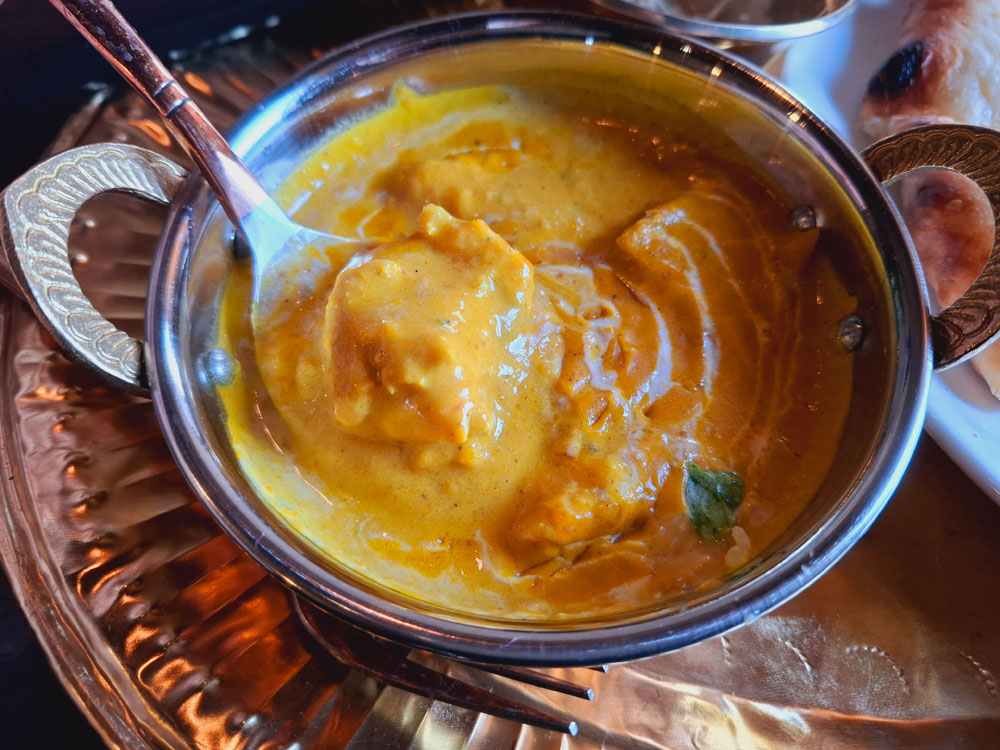 かぼちゃチキンカレーと具