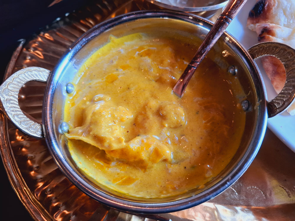 かぼちゃチキンカレー