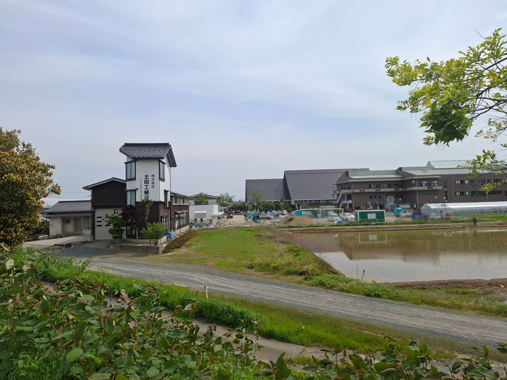 うさぎもちハレラテつばめ 工事中の様子