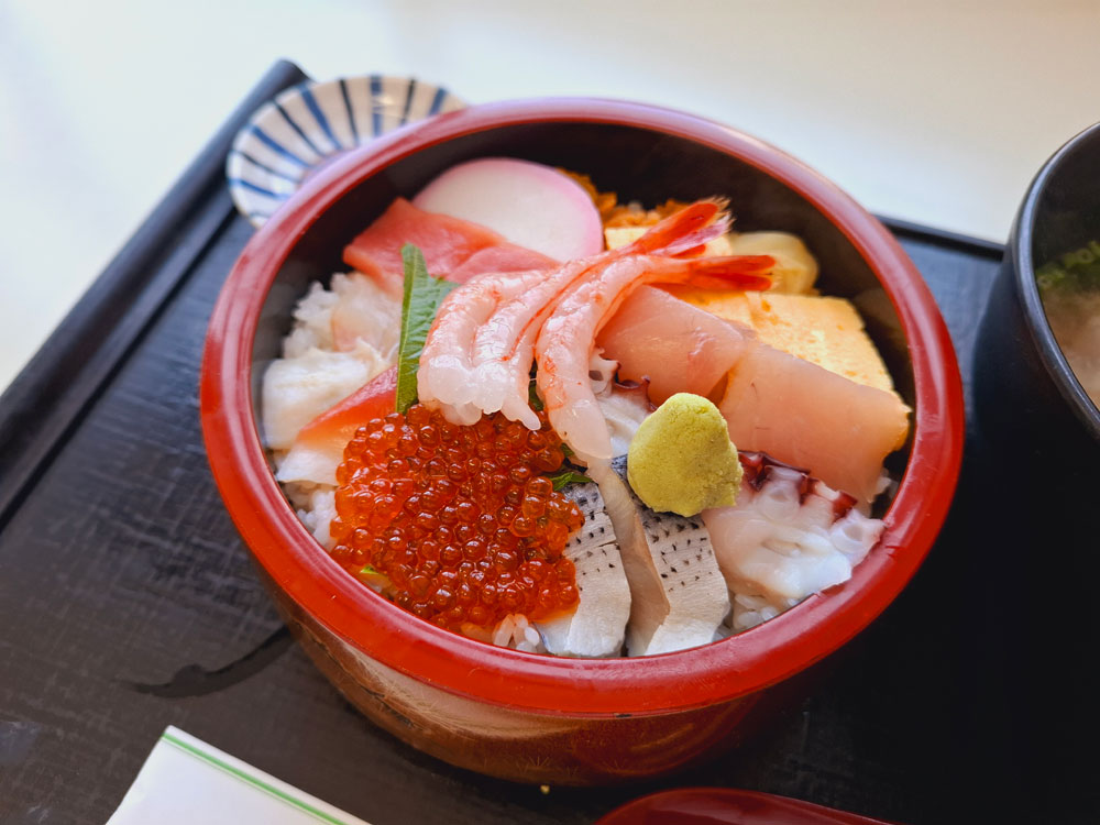 並ちらし 魚介ネタ