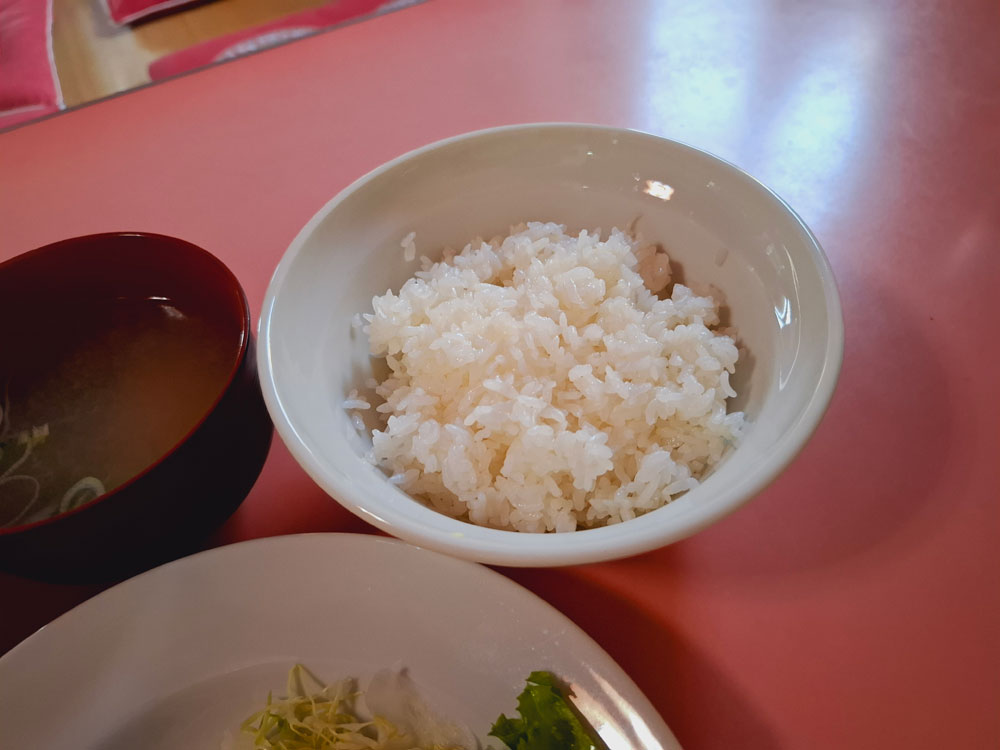 ヒナどり定食 ご飯