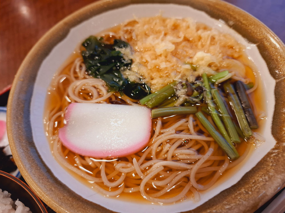 山よし たぬきそば