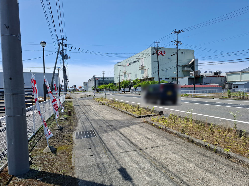HIRASEI遊TSUTAYA 白根国道店 周辺の様子