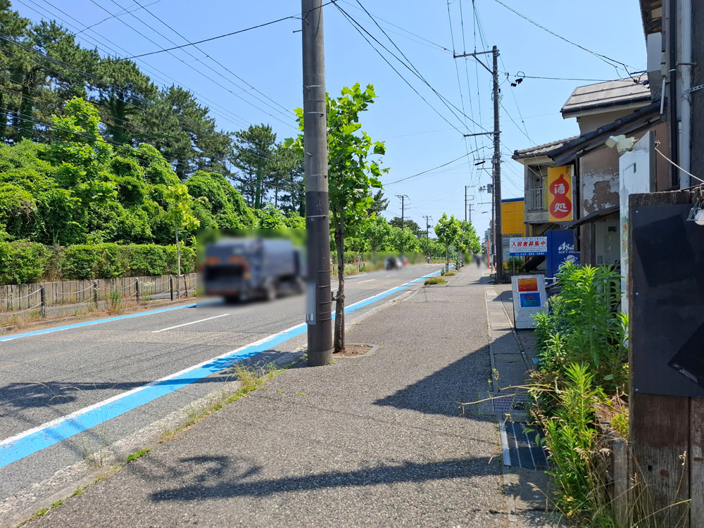 創作串焼酒場しょったれ 周辺の様子