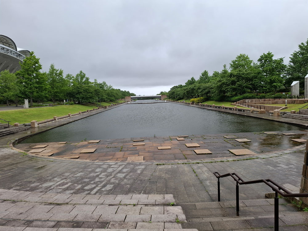新潟県スポーツ公園の様子